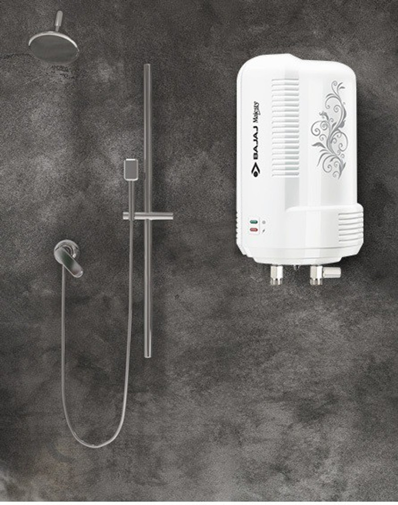 BAJAJ 3 L Instant Water Geyser (New Majesty IWH 3L 3kw, White) Price in  India - Buy BAJAJ 3 L Instant Water Geyser (New Majesty IWH 3L 3kw, White)  online at Flipkart.com