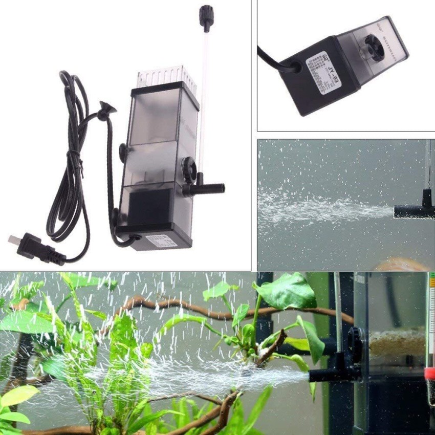 VAYINATO Sunsun JY-03 Aquarium Fish Tank Surface Skimmer | Power : 5W |  Output : 300L/H Power Aquarium Filter