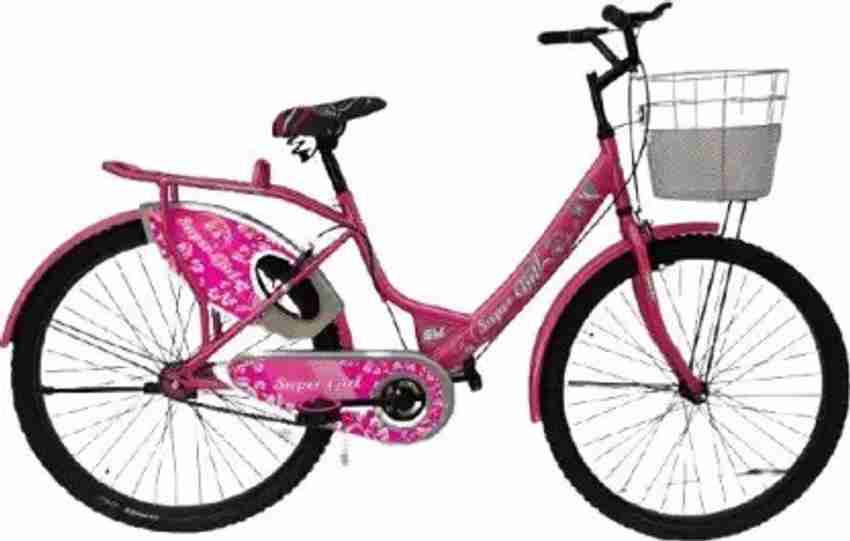 Geoman SuperGirl Ranger Sports Bike Carrier Basket Bicycle 24 T