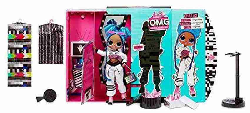 LOL Surprise OMG Chillax Fashion Doll Dress Up Doll Set with 2