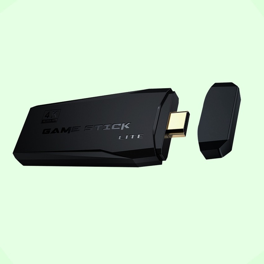 PTCMart 8/16 Bit Game Stick Lite 4K Ultra HD Dual Player Built-in 3000  Classic Games 32 GB with 8/16 bit games