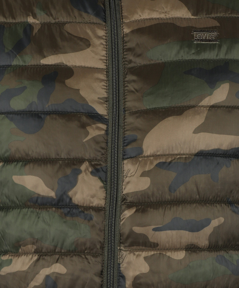 LEVI'S Full Sleeve Camouflage Men Jacket - Buy LEVI'S Full