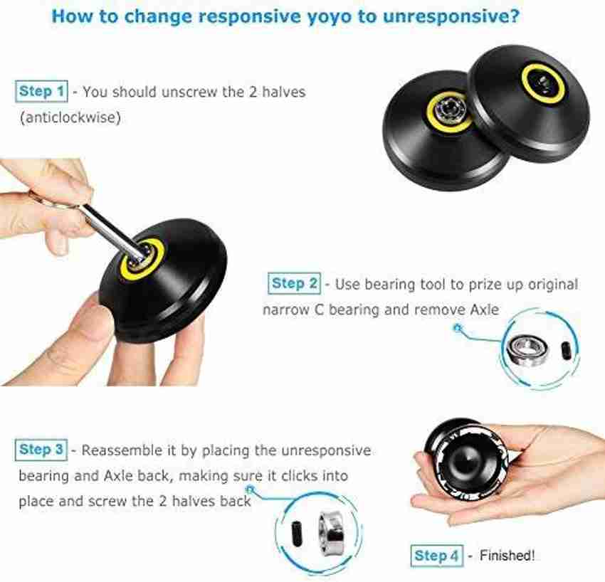 Difference between responsive hotsell and unresponsive yoyo