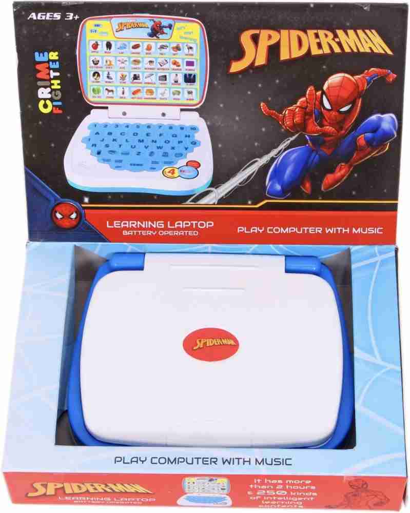 Jayaansh Traders Spiderman Mini Educational Cartoon Laptop For
