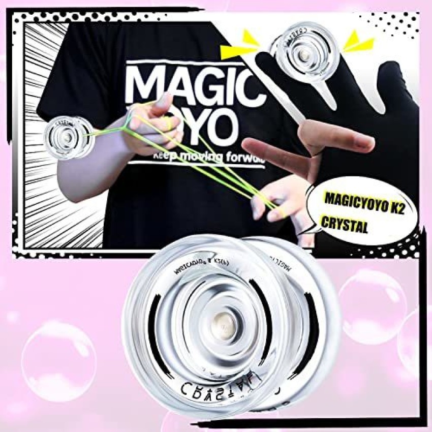 MAGICYOYO K2-Plus Crystal White, Responsive YoYo for Kids, Professional  Dual - K2-Plus Crystal White, Responsive YoYo for Kids, Professional Dual .  shop for MAGICYOYO products in India.
