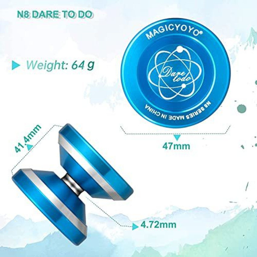 MAGICYOYO Unresponsive Yoyo N8 Dare to Do Professional Yoyo