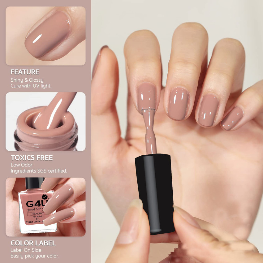 Light colour online nail polish
