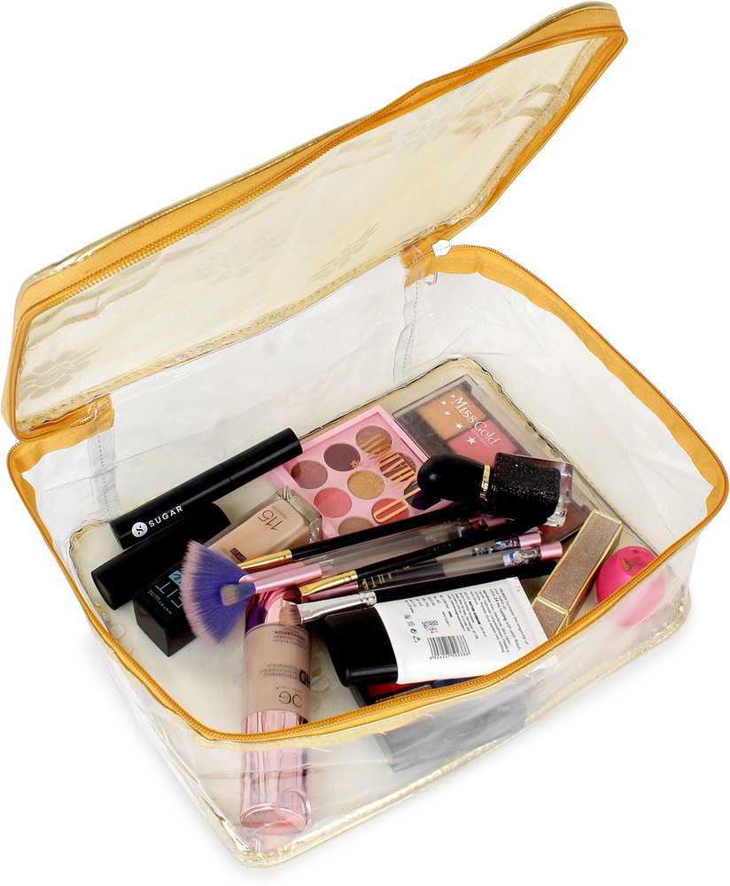 Bag Pepper transparent travel pouch makeup bag cosmetic kit for