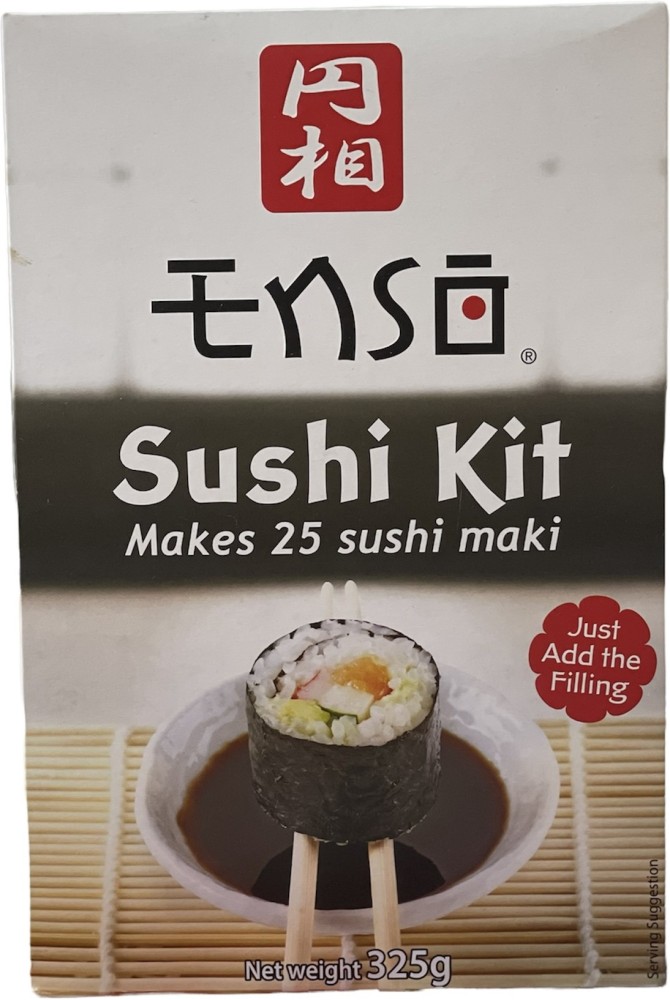 https://rukminim2.flixcart.com/image/850/1000/l4zxn680/ready-cook-snack/s/i/s/325-sushi-kit-makes-25-sushi-maki-325g-1-enso-original-imagfrureerfcj8n.jpeg?q=90