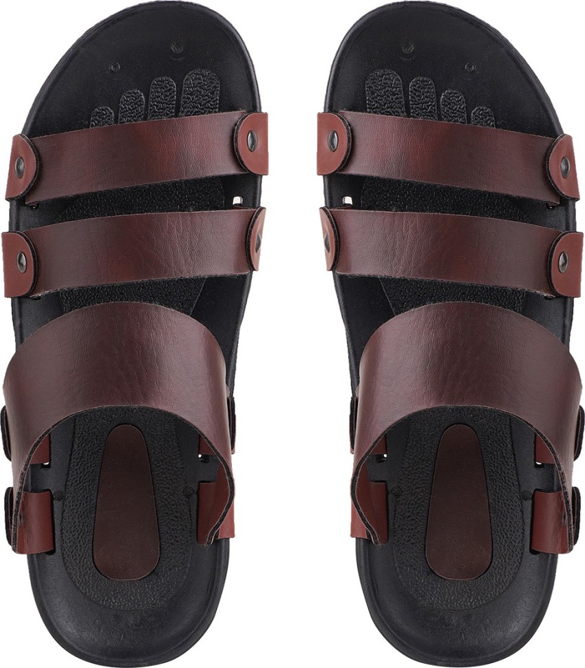 Flipkart men's best sale leather sandals