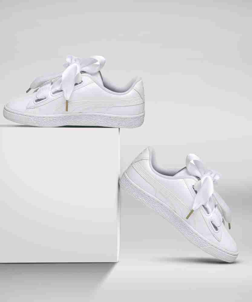 Puma basket heart patent on sale trainer