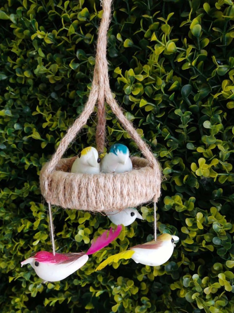 Buy Liveonce Decorative Natural Bird Nest (2 Birds) Online at Best