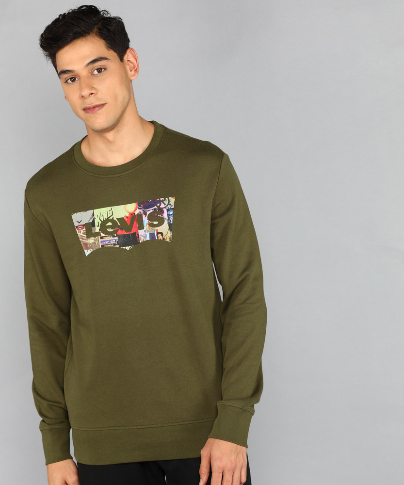 LEVI S Full Sleeve Printed Men Sweatshirt Buy LEVI S Full Sleeve Printed Men Sweatshirt Online at Best Prices in India Flipkart