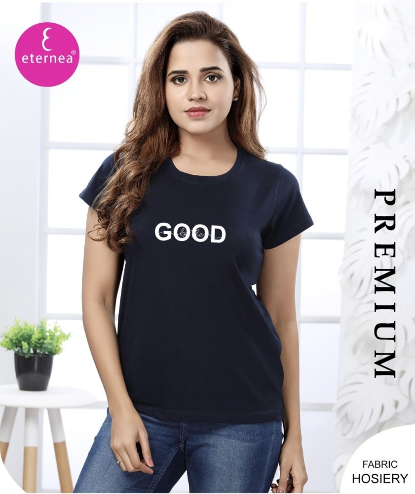 Buy Black Tops & T-Shirts for women online in India