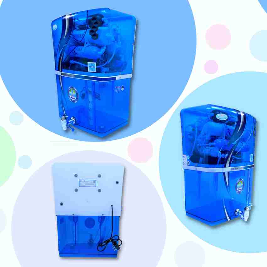 E.F.M Blue Ocean Water Purifier Regular Domestic RO System 10 L RO + UV +  UF + TDS Water Purifier - E.F.M 