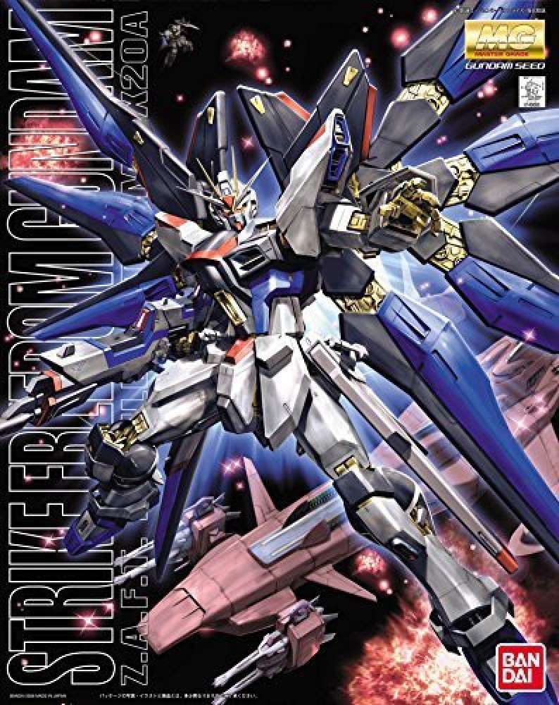 Bandai Hobby Strike Freedom Gundam Seed Destiny Mobile Suit Model Kit (1/100  Scale) - Strike Freedom Gundam Seed Destiny Mobile Suit Model Kit (1/100  Scale) . Buy Gundam toys in India. shop