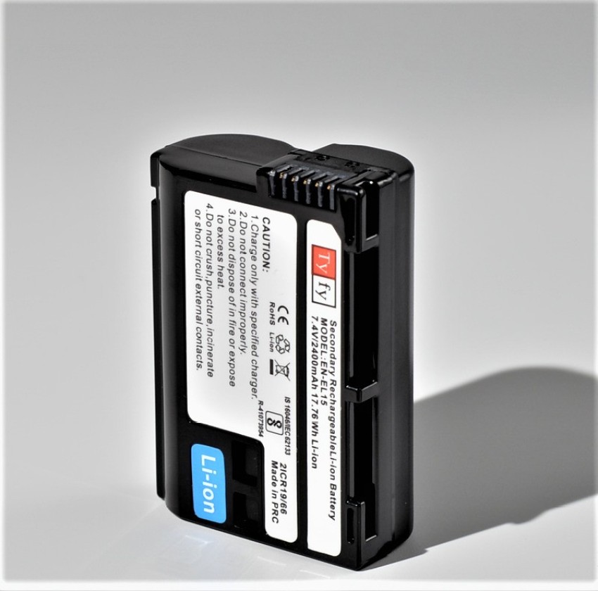 Tyfy EN-EL15 Rechargeable Li-Ion Battery - Tyfy 