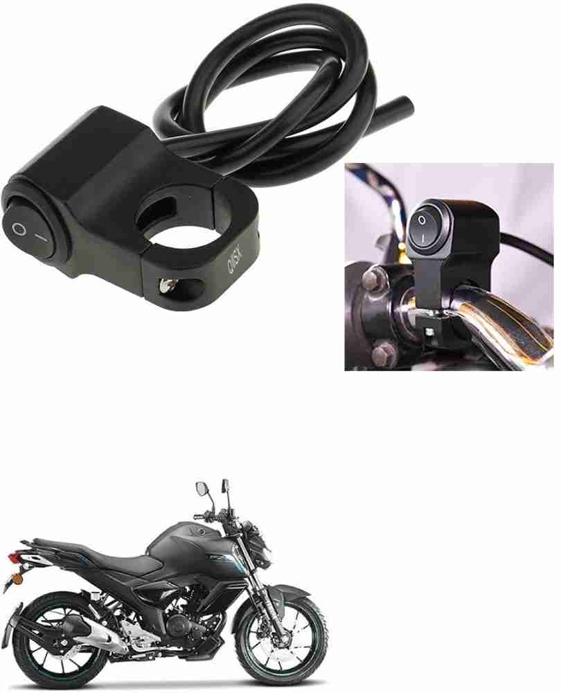 Qiisx CNC On Off Motorcycle Handlebar Fitting Switch For Yamaha FZ
