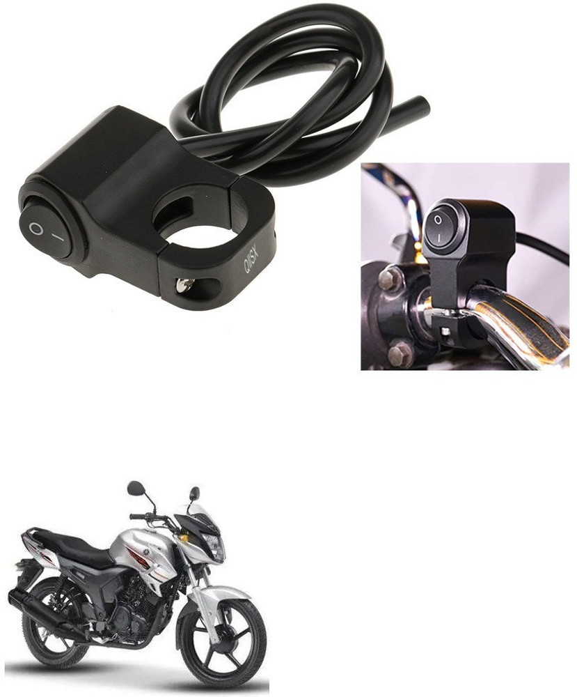 Qiisx CNC On Off Motorcycle Handlebar Fitting Switch For Yamaha SZ