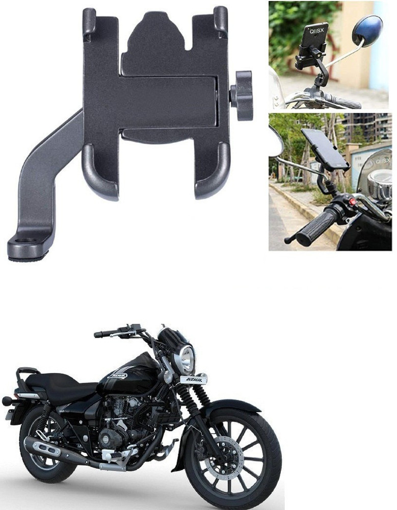 Qiisx Mirror Fitting Metal Mobile Holder For Bajaj Avenger 180 Street Bike Mobile Holder Price in India Buy Qiisx Mirror Fitting Metal Mobile Holder For Bajaj Avenger 180 Street Bike Mobile