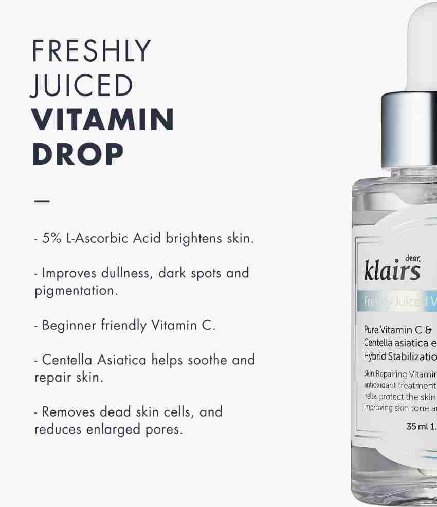 klairs Freshly Juiced Vitamin C Drop anti aging skin whitening