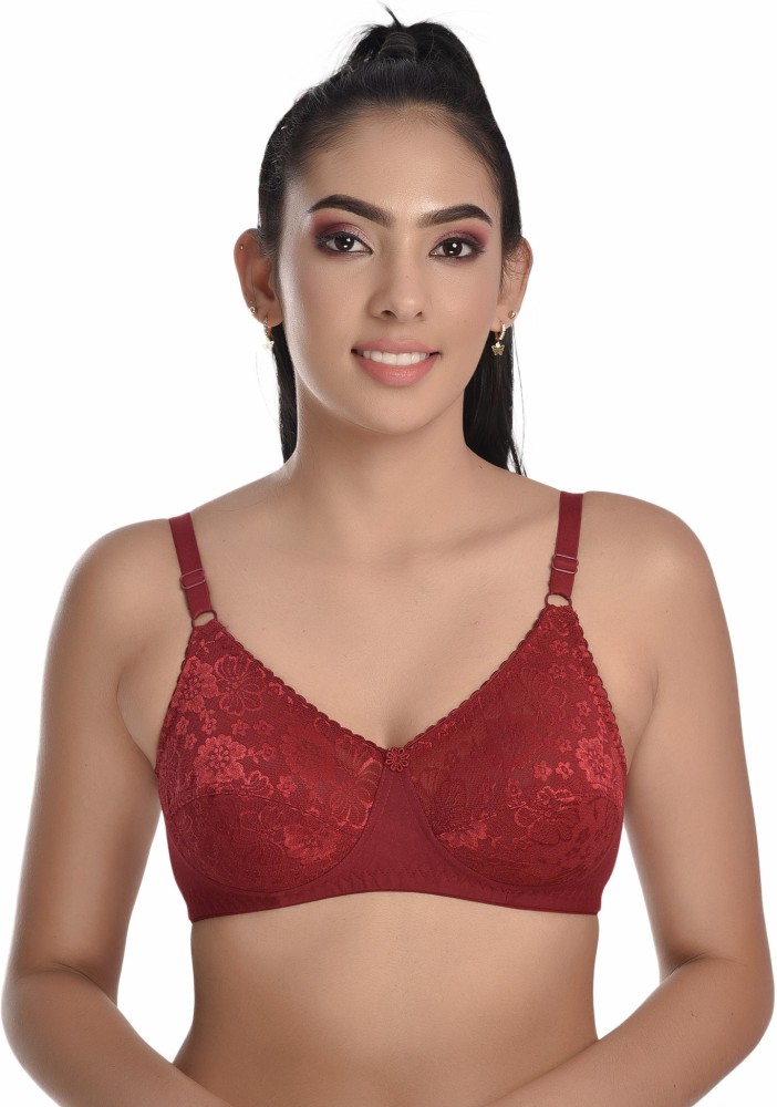 Lure Wear by Lure Wear Net Women Full Coverage Non Padded Bra - Buy Lure  Wear by Lure Wear Net Women Full Coverage Non Padded Bra Online at Best  Prices in India