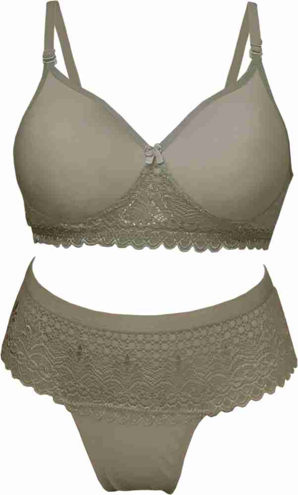 bonprix Padded Bra & Thong