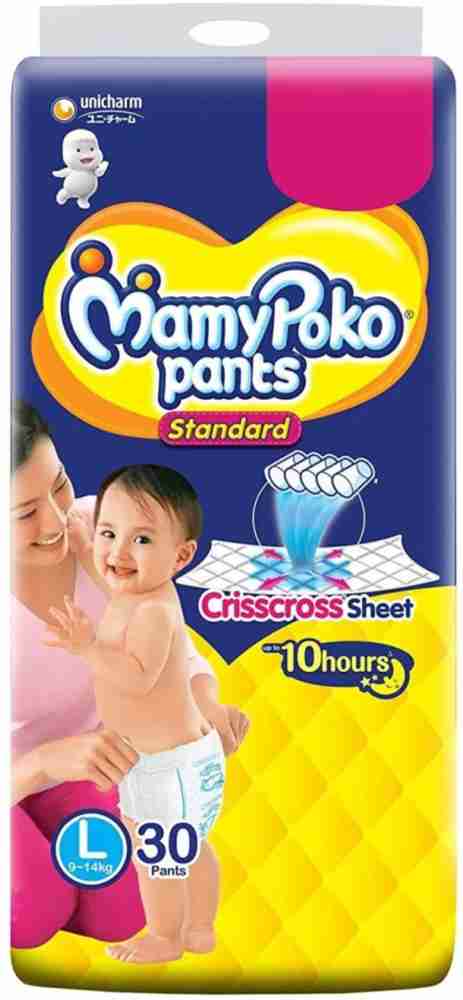 MamyPoko Pants Standard Diapers Large size pack of 30 L