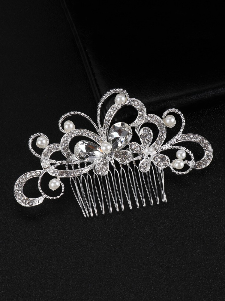 Buy Silver-Toned Brooches & Pins for Women by Yellow Chimes Online