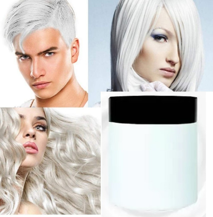 Hair Color Wax Temporary Hairstyle Cream Instant White Hair Color Wax