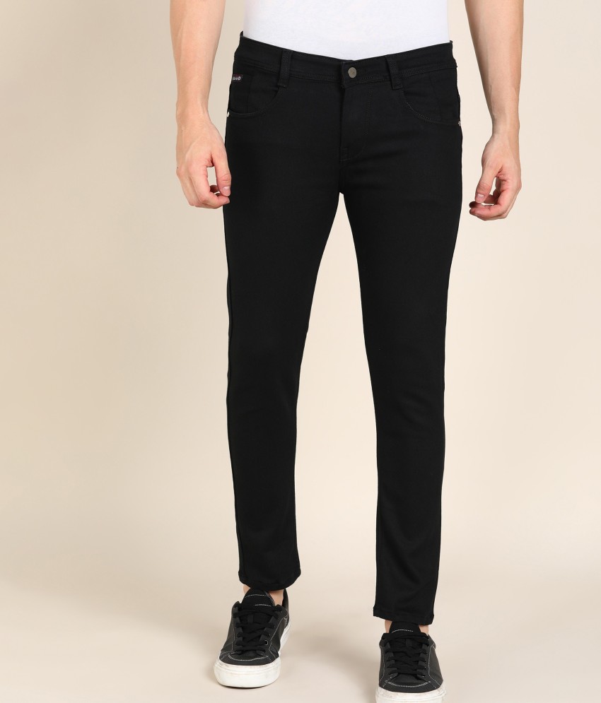 mank D Slim Men Black Jeans Buy mank D Slim Men Black Jeans