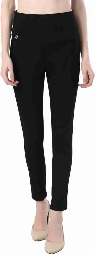 3BUTTERFLIES Black Jegging Price in India - Buy 3BUTTERFLIES Black