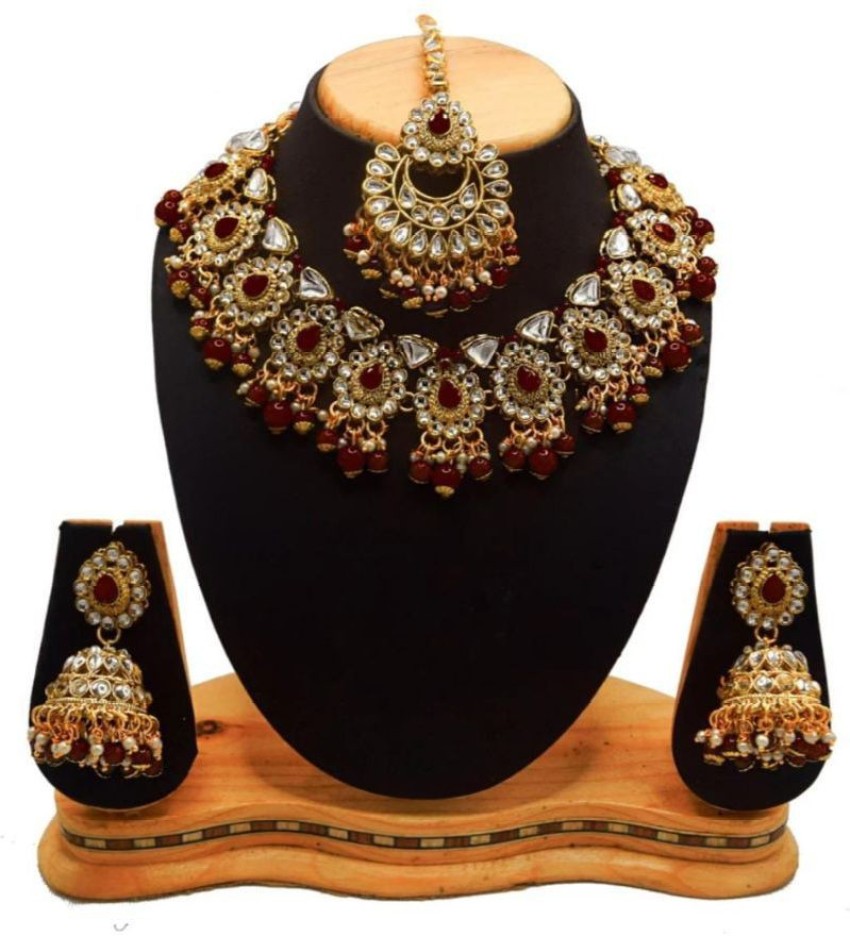 Flipkart bridal jewellery 2025 set with price