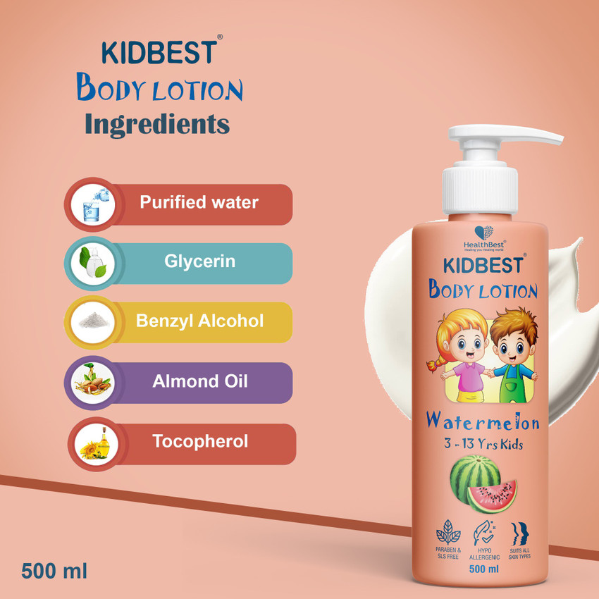Best body lotion for hotsell kids