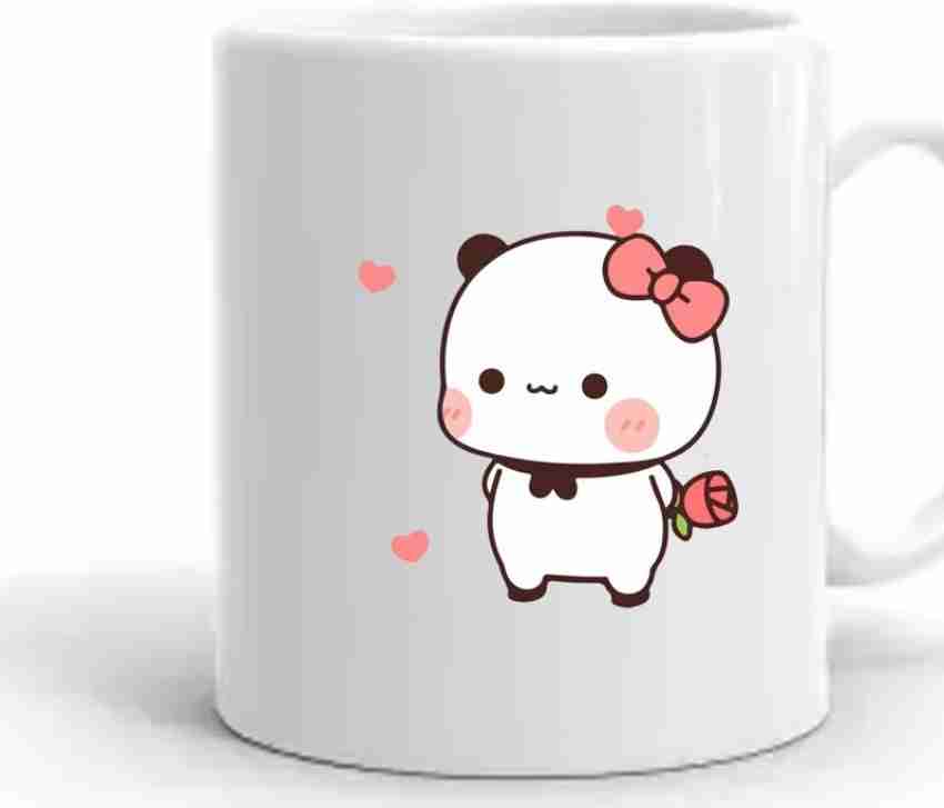 Daily Design And Creation White mug Dudu Budu Ceramic Coffee Mug Price in  India - Buy Daily Design And Creation White mug Dudu Budu Ceramic Coffee Mug  online at