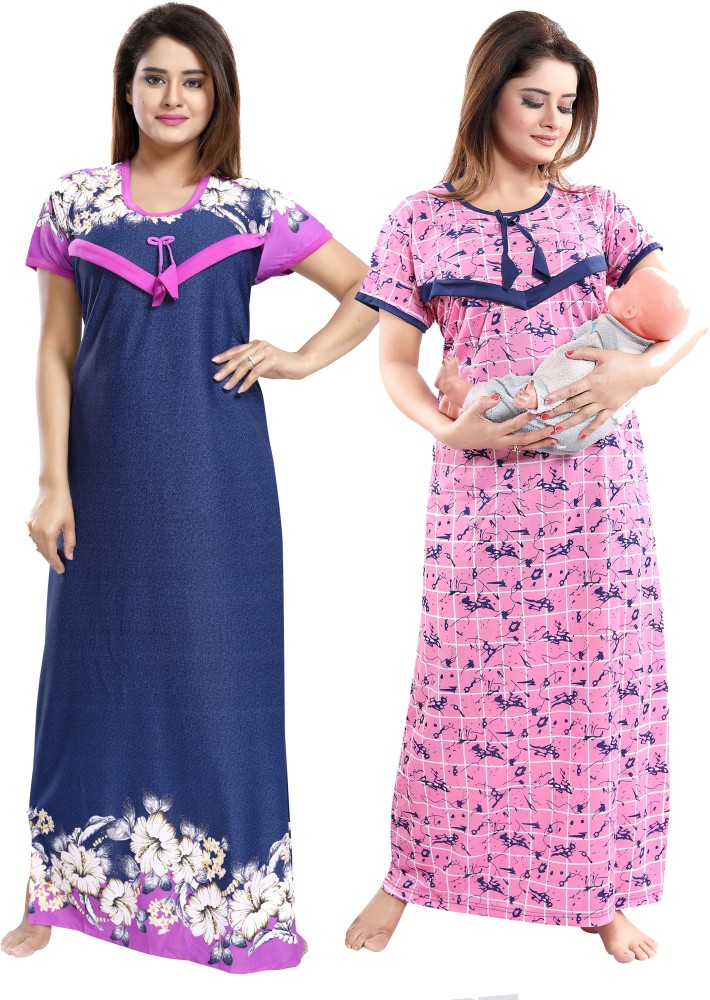 Mother nighties in discount flipkart