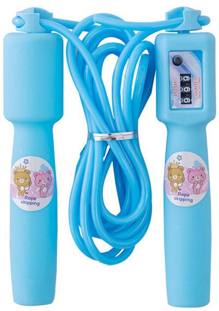 Electronic skipping store rope