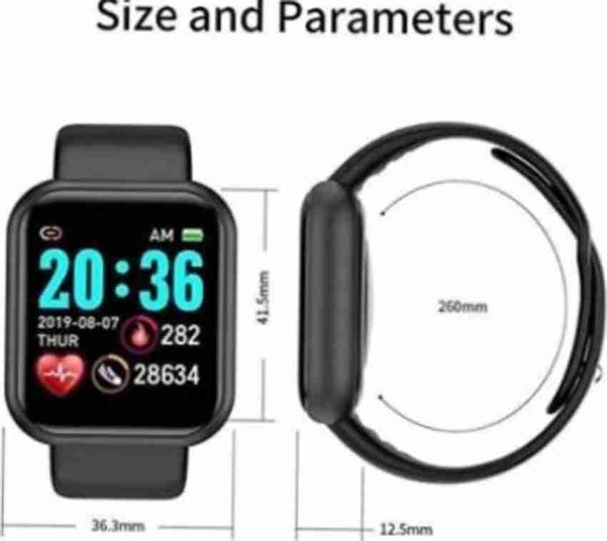 Dolchi Y68 Fitness Tracker Smartband for Android IOS Watches Men