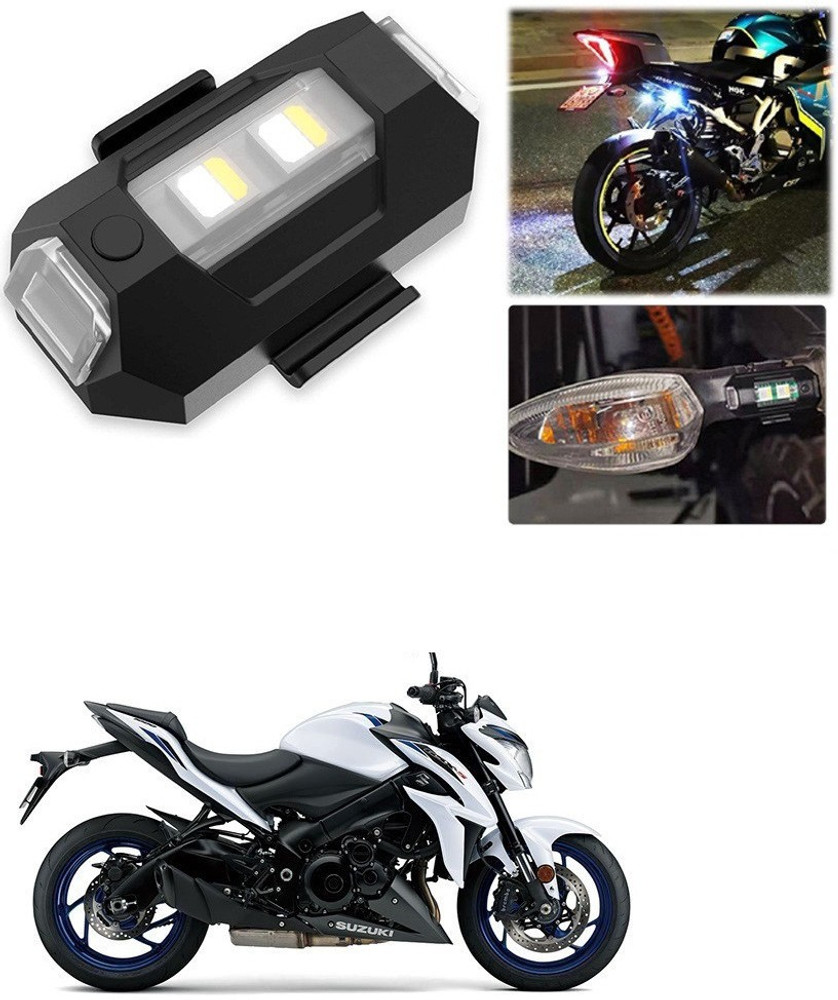 Motorcycle store emergency lights