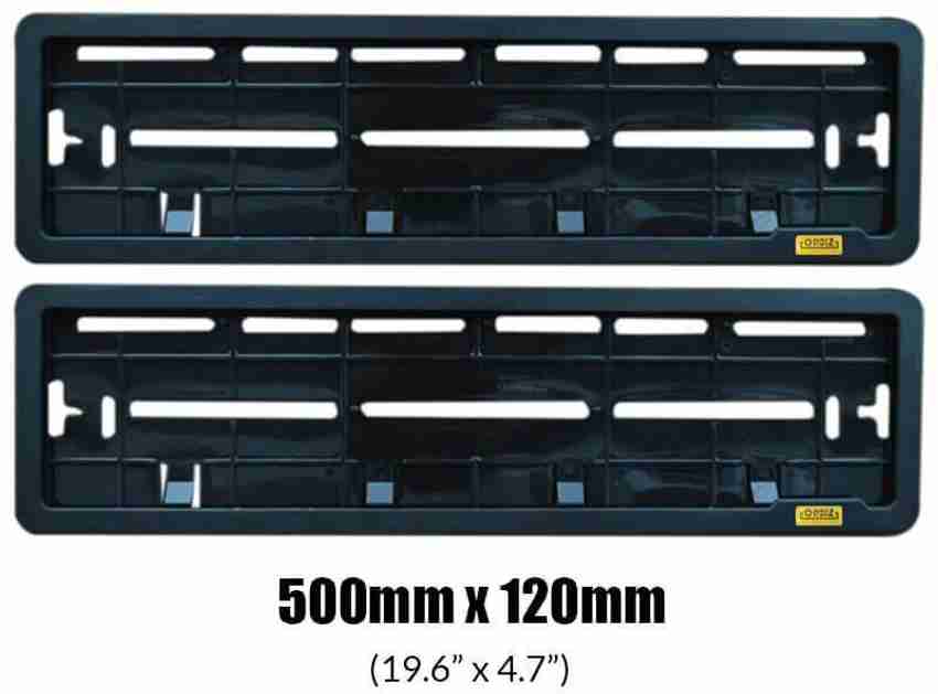 Number plate store guard for car