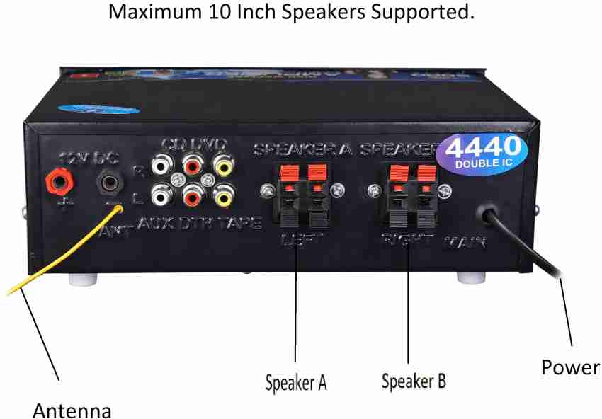 Afpin 999BT FM BLUETOOTH USB AUX 160 W AV Control Amplifier Price
