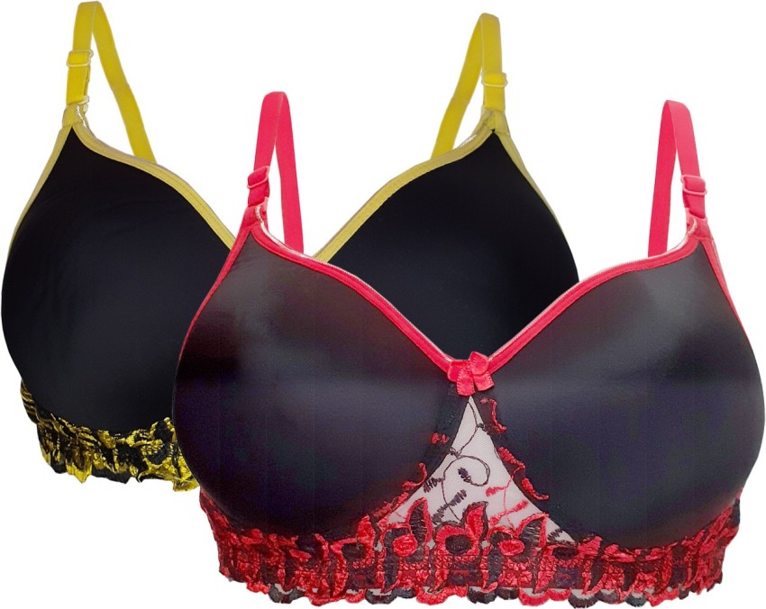 Buy online Black Net Bra from lingerie for Women by Lady Nice for ₹249 at  50% off