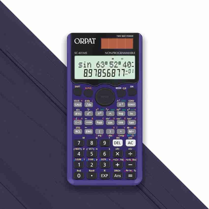 Flipkart ORPAT SC 401 MS VIOLET Scientific Calculator Scientific
