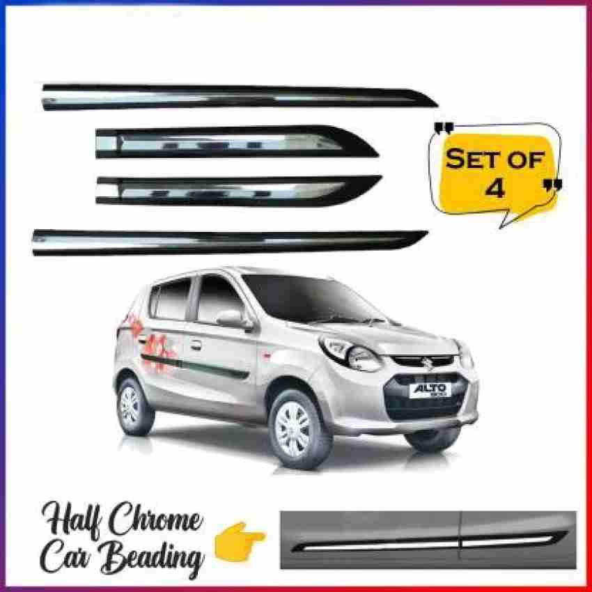 Car Door Side Beading Chrome for Maruti Alto K10 New 2022 (Set of 14PCs) :  : Car & Motorbike