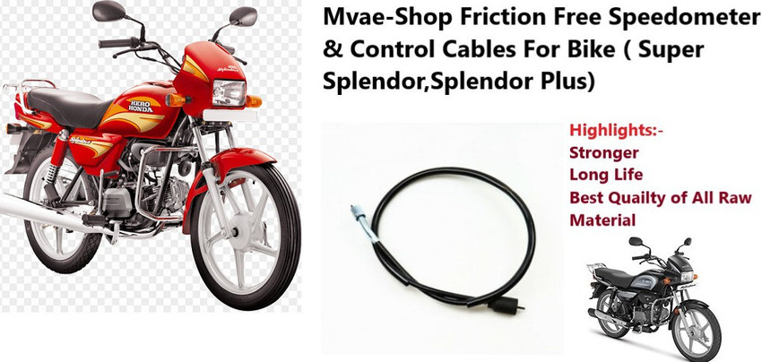 Hero splendor speedometer cable price top