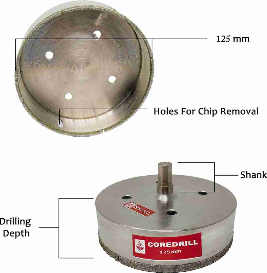 125mm outlet core drill