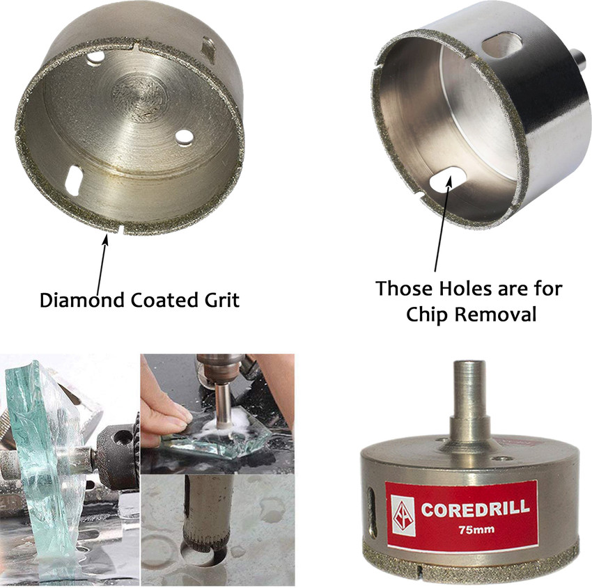 75mm core top drill