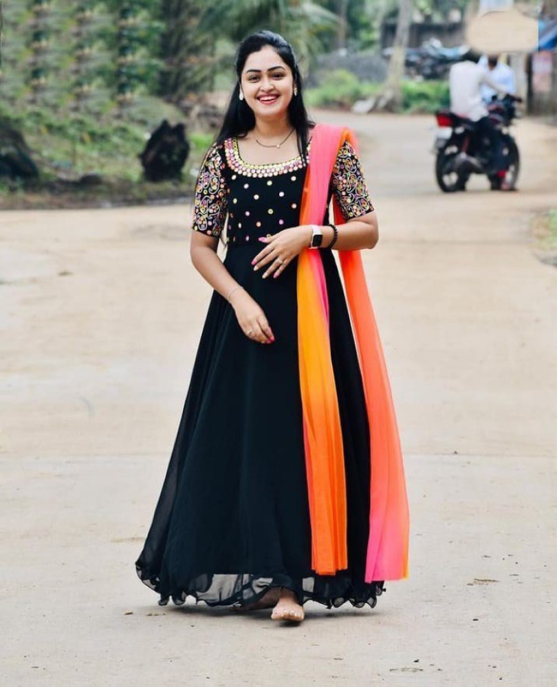 flipkart long gown