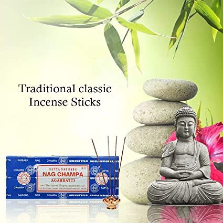 Nag Champa, Original Satya Sai Baba, Stick, Incense, 100 gr.