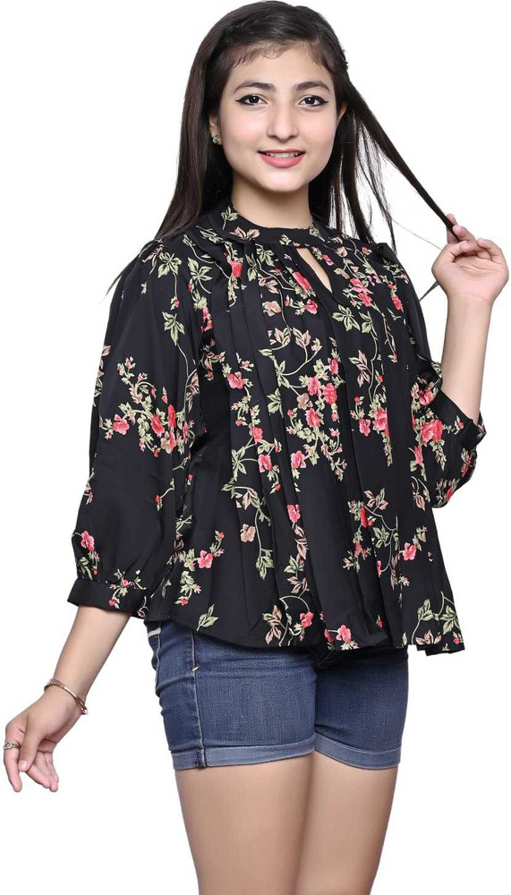 Fellamo Girls Casual Polycotton Top Price in India Buy Fellamo